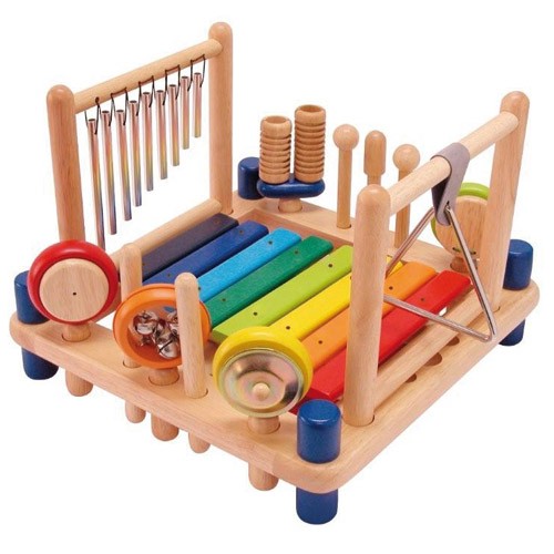 The Melody Mix - Wooden Musical Toy - Earth Toys