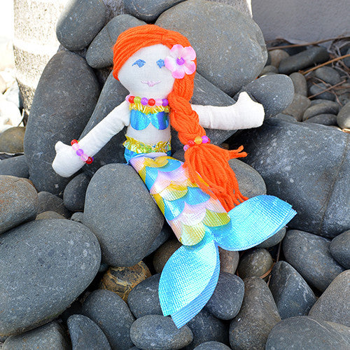 Make your own Mermaid Doll Kit - Earth Toys - 2