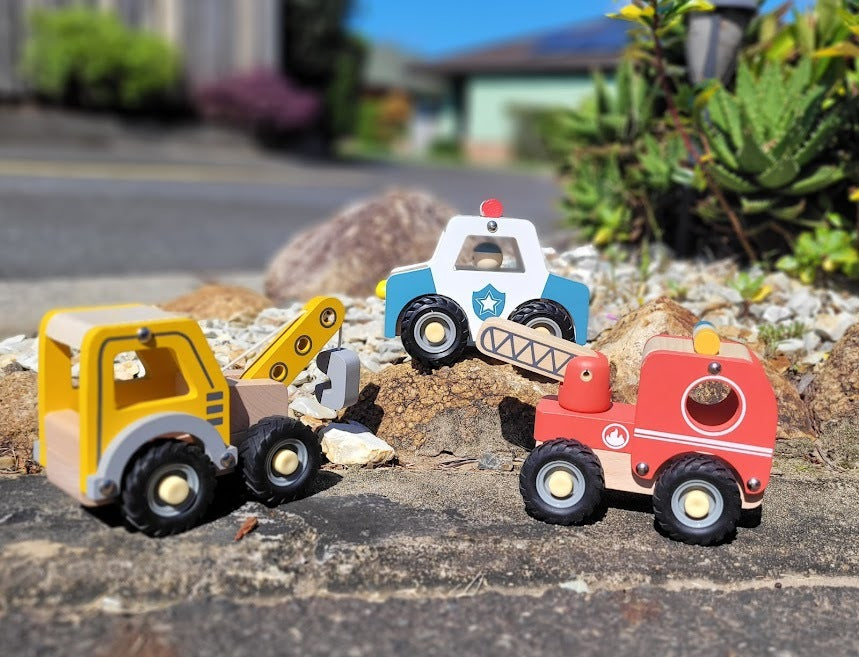 Calm & Breezy Fire Engine - Earth Toys