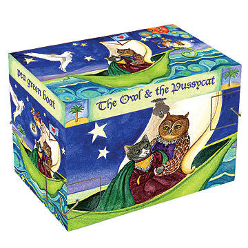 Owl & the Pussycat Music Box - Earth Toys - 3