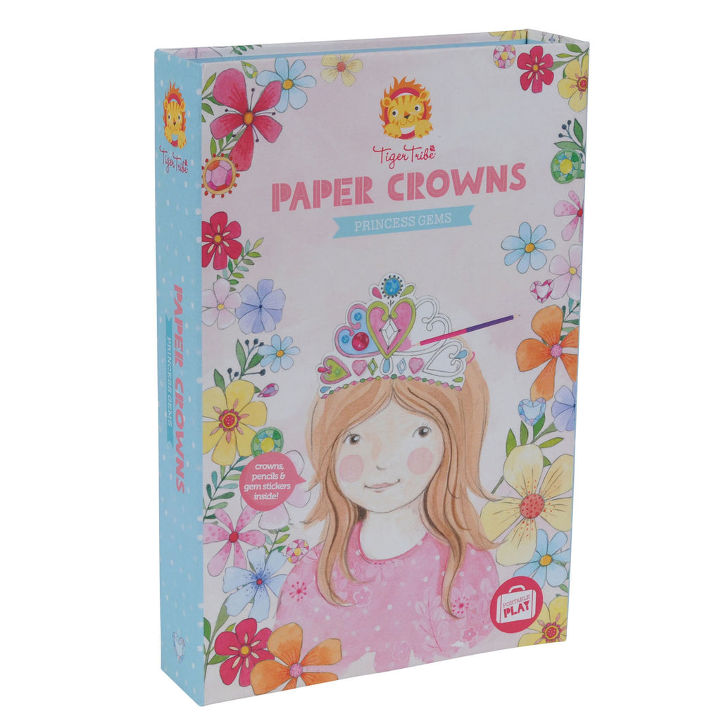 Paper Crowns - Princess Gems - Earth Toys - 2