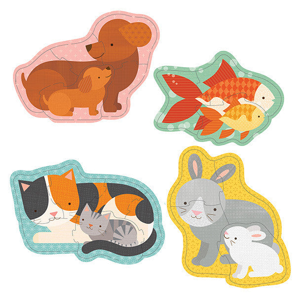 Petit Collage - Beginner Puzzle - Pets - Earth Toys - 2