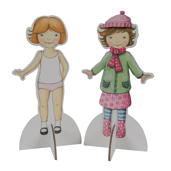 Piccolo Paper Doll Kit - Earth Toys - 4