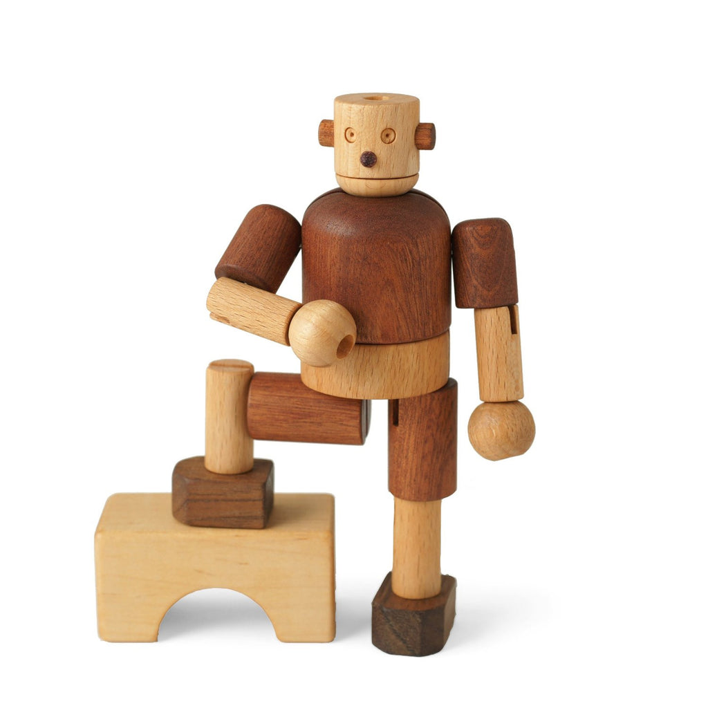Wooden Robot - Earth Toys - 1