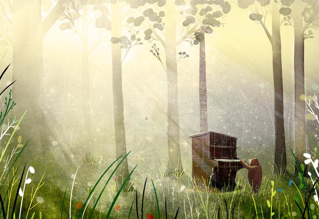 The Bear and the Piano - Earth Toys - 2