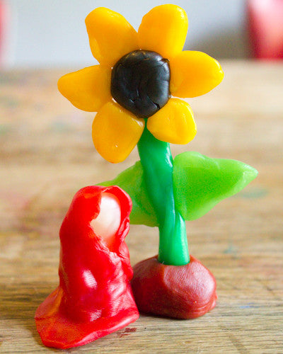 Stockmar Modelling Beeswax Pack Assorted Colours - Earth Toys - 2