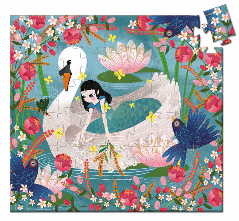 The Lady Swan  54 pc Puzzle - Earth Toys - 2