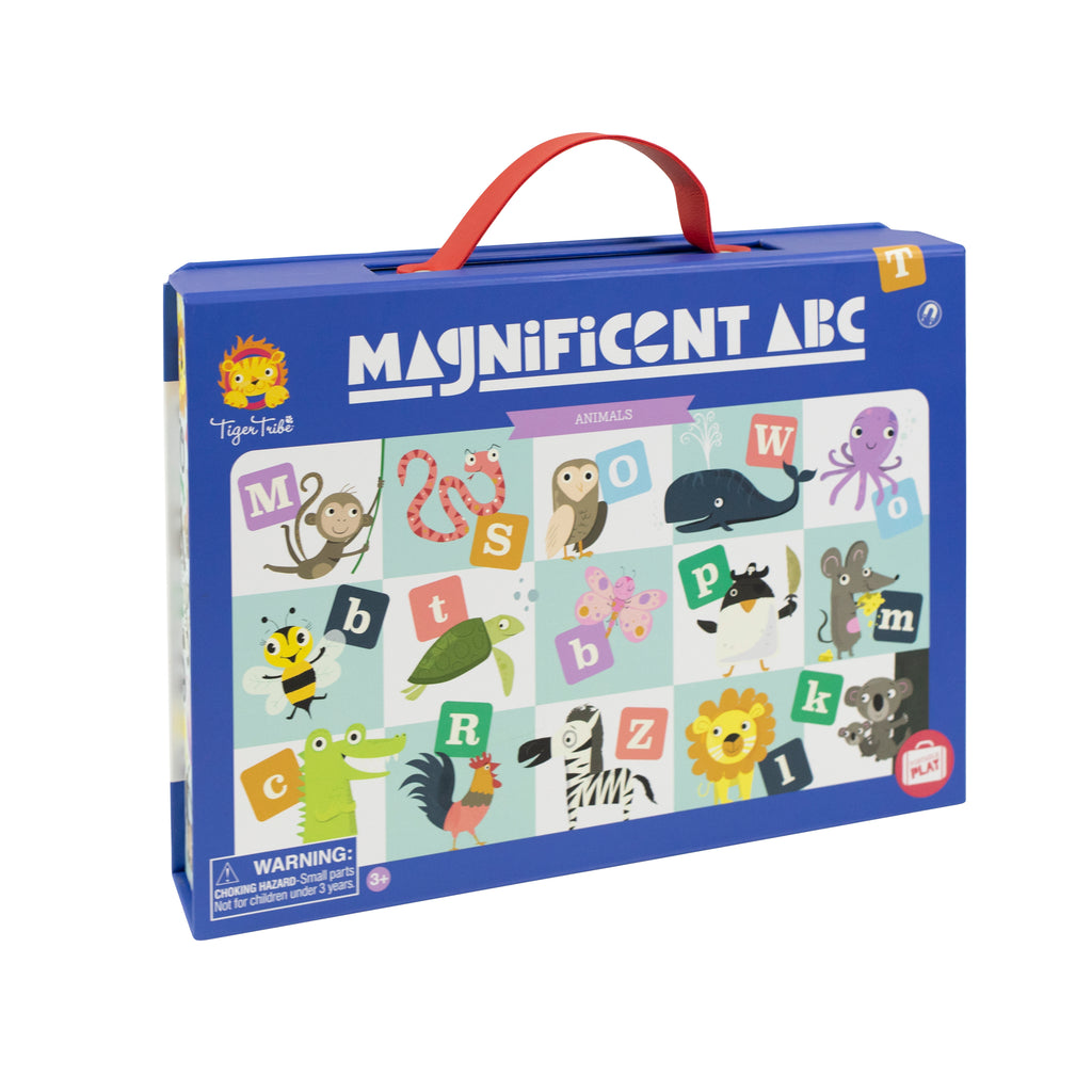 Magnificent ABC: Animals  - Kids Magnetic Activity Set - Earth Toys