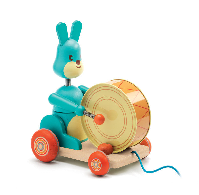 Bunny Boum Pull-Along - Earth Toys