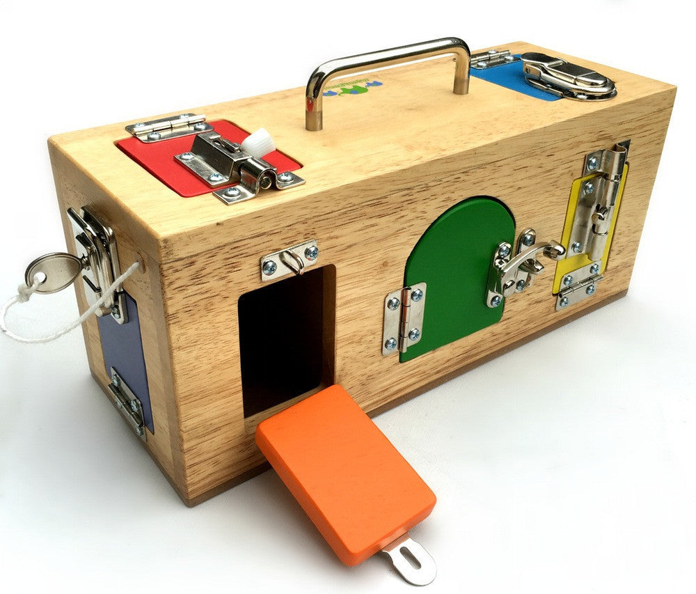 Original Lock Activity Box - Earth Toys