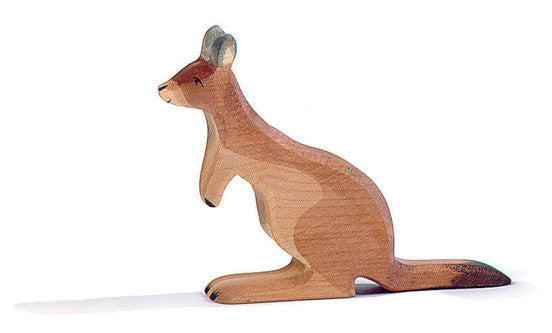 Ostheimer wooden Kangaroo Father - Earth Toys