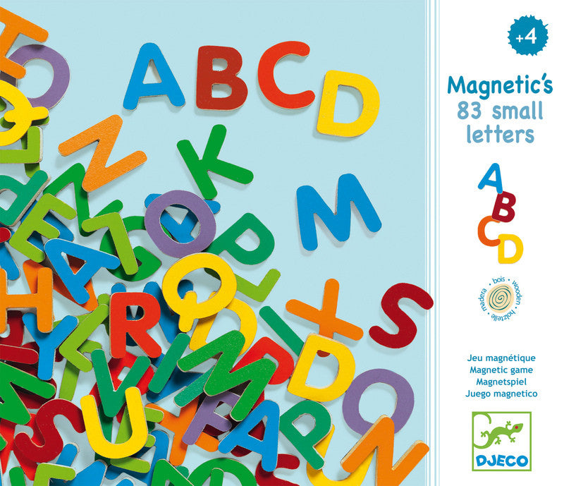 Magnetic Upper Case Letters - Earth Toys