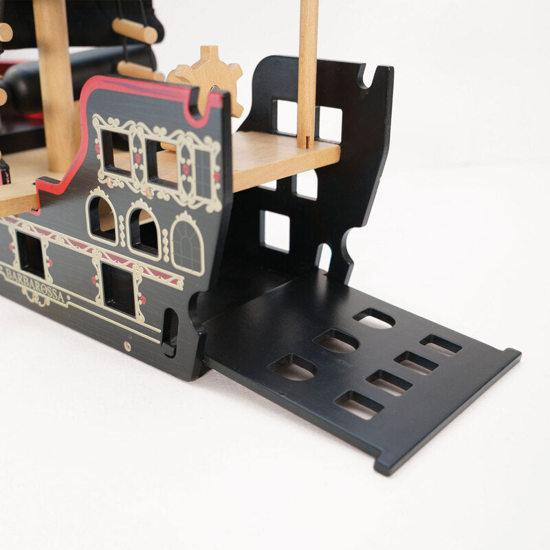 Wooden Barbarossa Pirate Ship - Earth Toys
