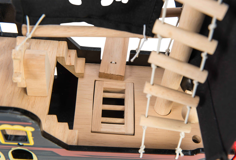 Wooden Barbarossa Pirate Ship - Earth Toys