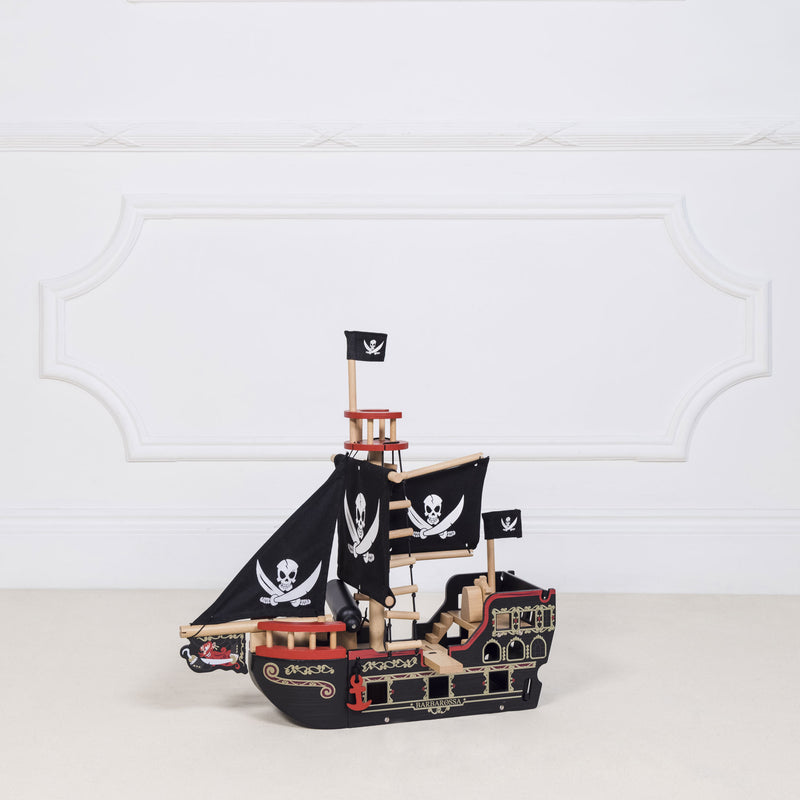 Wooden Barbarossa Pirate Ship - Earth Toys