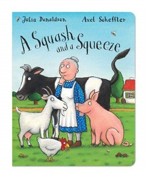 A Squash and a Squeeze Board Book - Earth Toys