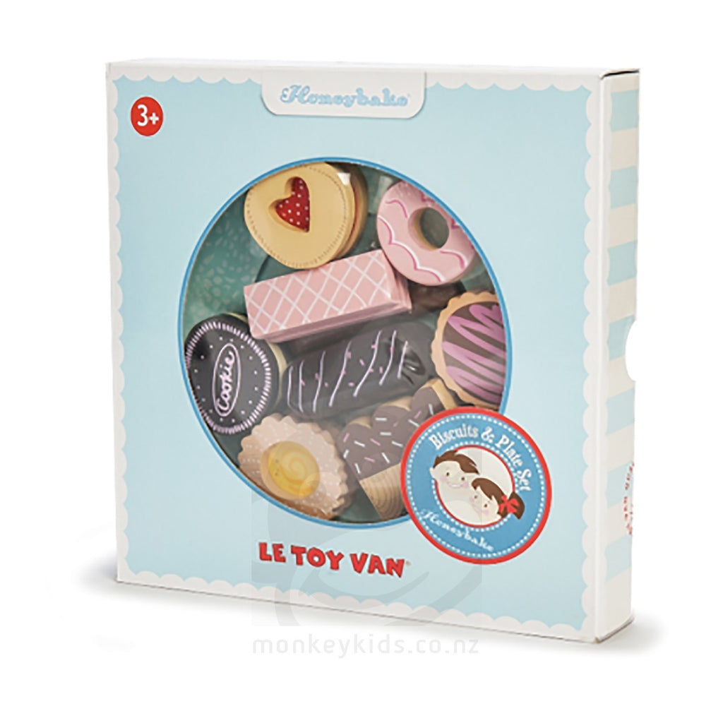 Le Toy Van - Biscuit and Plate Set - Earth Toys - 2