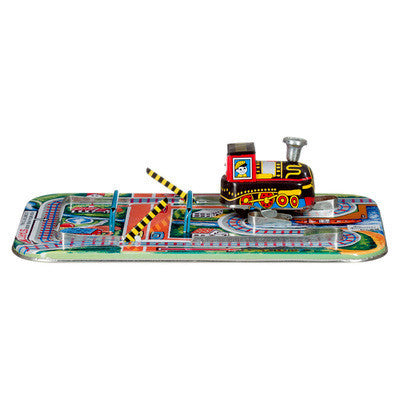 Tin Crossroad Train - Earth Toys - 1