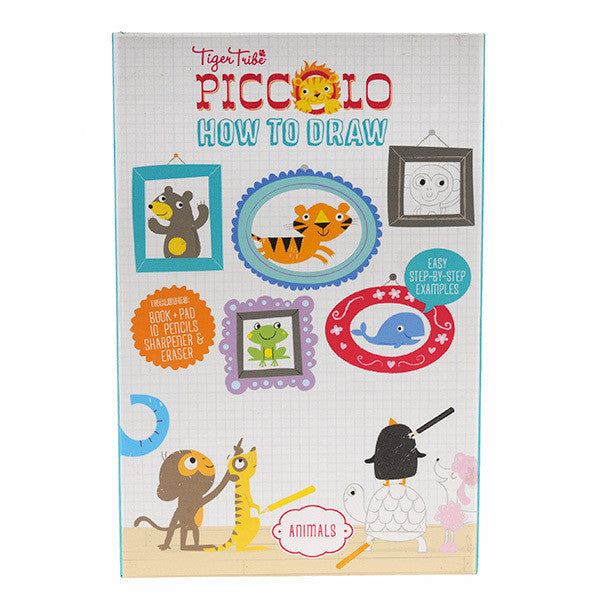 Piccolo How to Draw Set - Animals - Earth Toys - 1
