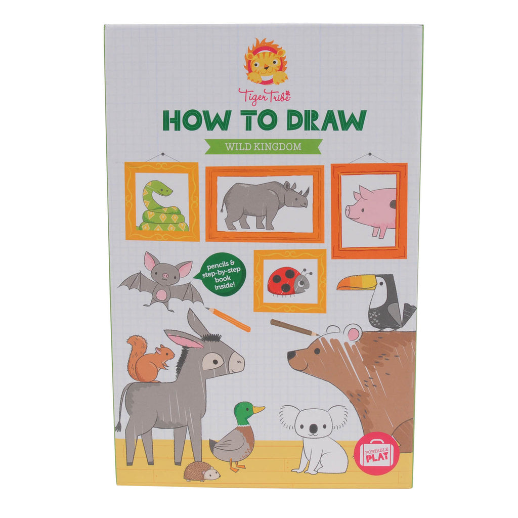 How-to-Draw - Wild Kingdom - Earth Toys - 1