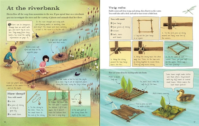 Usborne's - Outdoor Activity Book - Earth Toys - 2