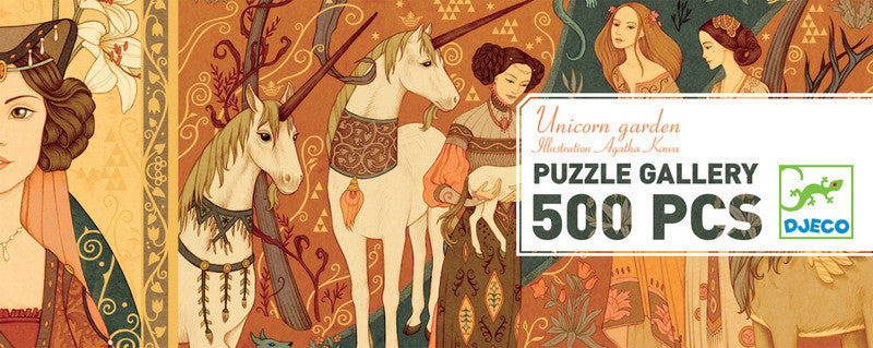 Unicorn Garden Puzzle 500pc - djeco - Earth Toys - 2