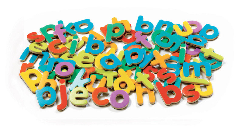 Magnetic Lower Case Letters - Earth Toys