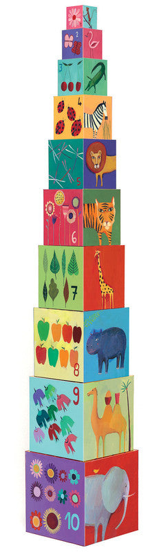 Nature And Animal Blocks - Earth Toys