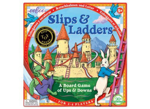 Slips and Ladders Board Game - Earth Toys