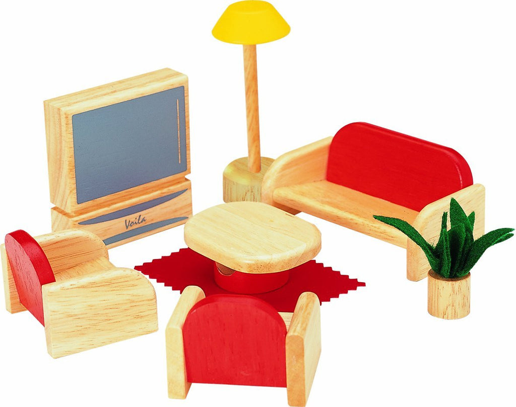 Happy Home Wooden Doll House By Voila - Earth Toys - 4