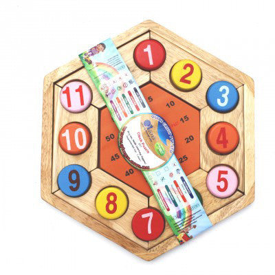 Clock Puzzle - Earth Toys - 2