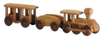 Debresk Big Wooden Train - Earth Toys