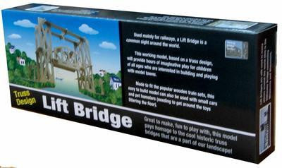 Lift Bridge Wooden Kit - Earth Toys - 1