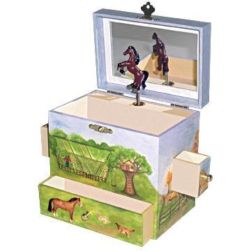 Horse Ranch Music Box - Earth Toys - 1