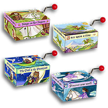 Mini Music Boxes Enchantments - Earth Toys