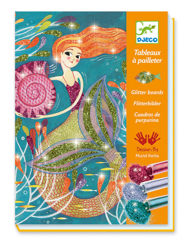 Glitter Boards Mermaids - Earth Toys - 1