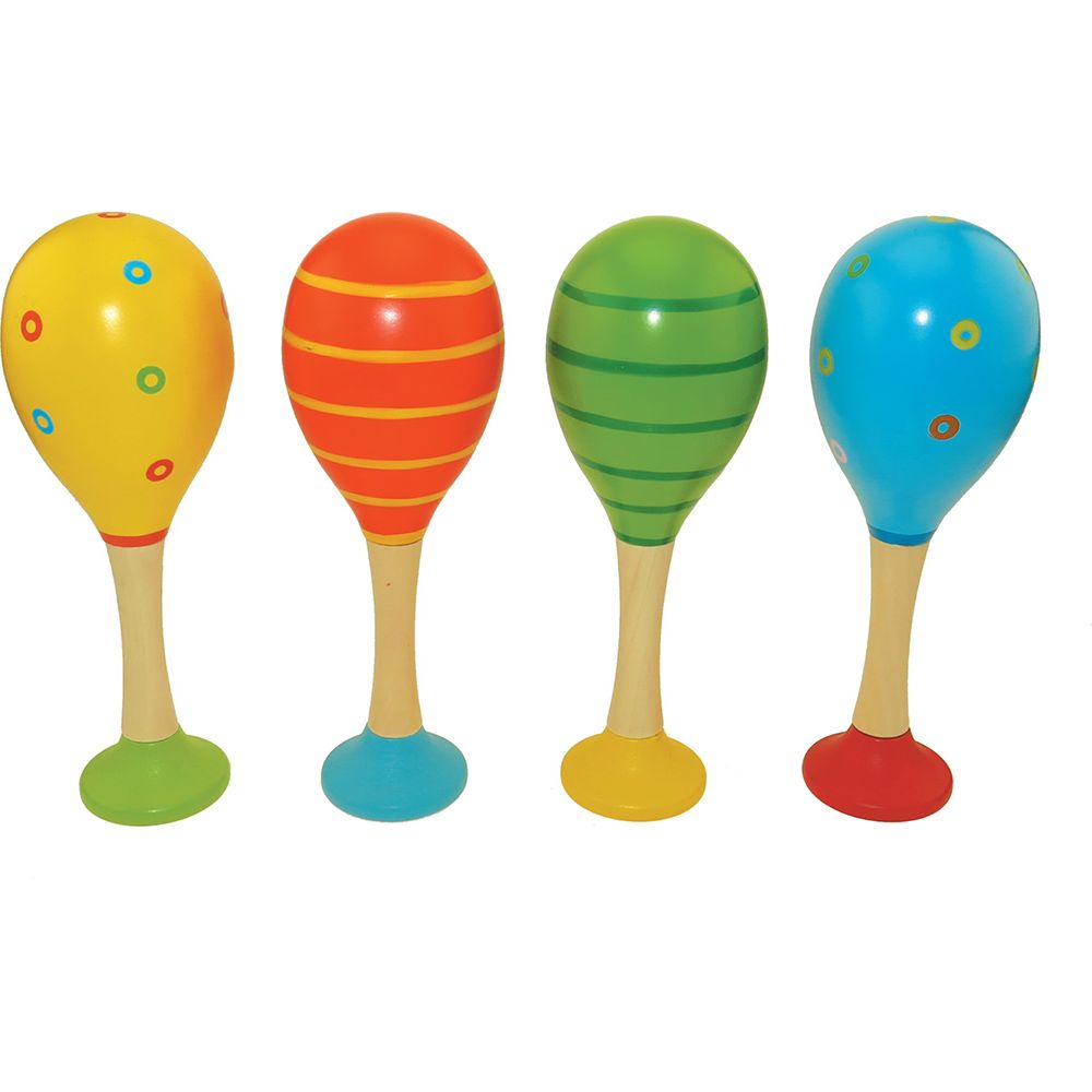 Wooden Kids Musical Maraca - Earth Toys