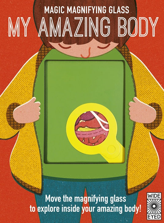 my amazing body magnifying glass non-fiction childrens book