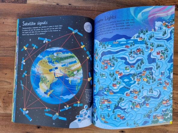 planet earth mazes activity book children look inside