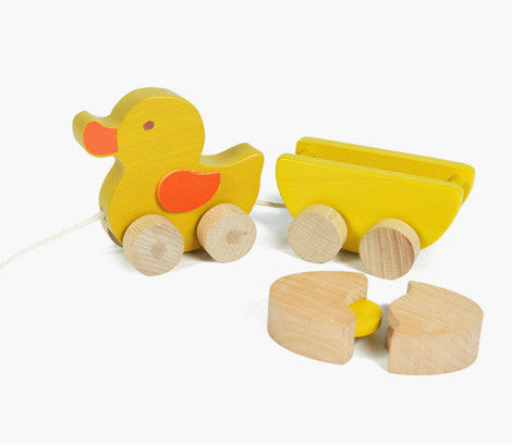 Pull Along Duck - Earth Toys - 4