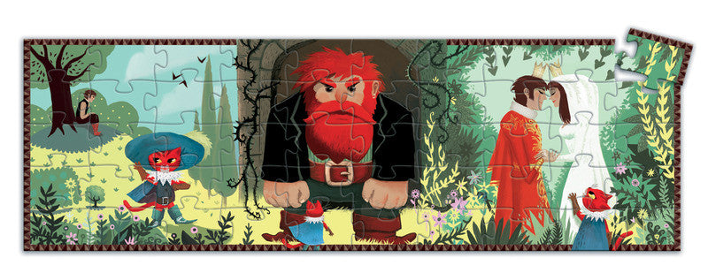 Djeco 50 pc Puss in Boots Puzzle - Earth Toys - 2