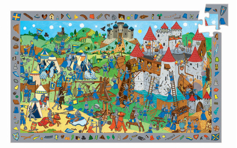 Puzzle Observation - Knights 54pc Puzzle - Earth Toys - 2