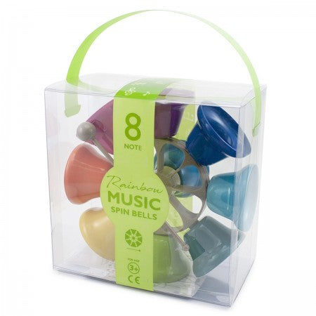 Rainbow Musical Spinning Bells - Earth Toys