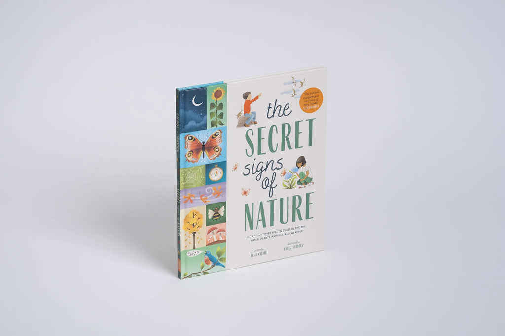 the secret signs of nature craig caudill  cover on angle white background
