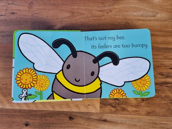 inside that's not my bee baby board book