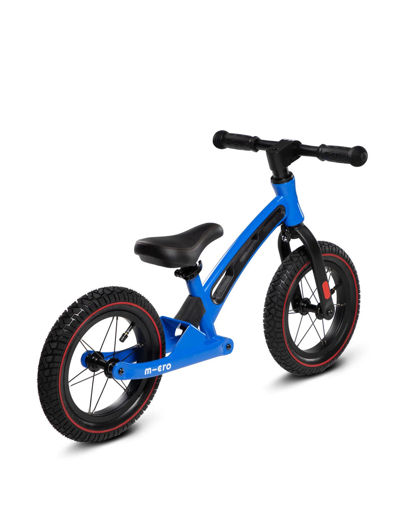 micro balance bike for toddlers blue