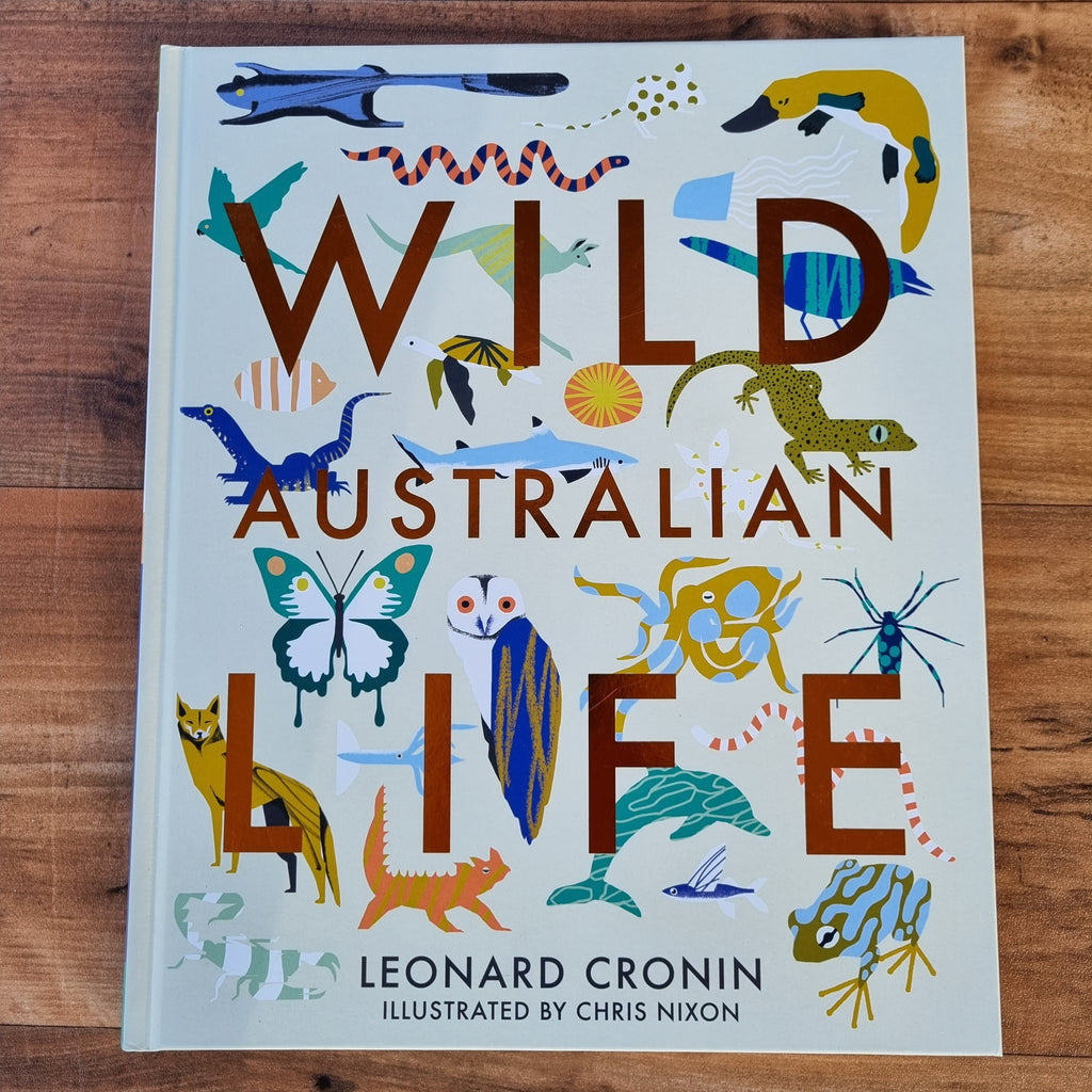 wild australian life cover image on wood background